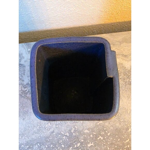 Michel McCarter Modernist Pacific Northwest Studio Pottery Purple Mountain Trees - Picture 3 of 6